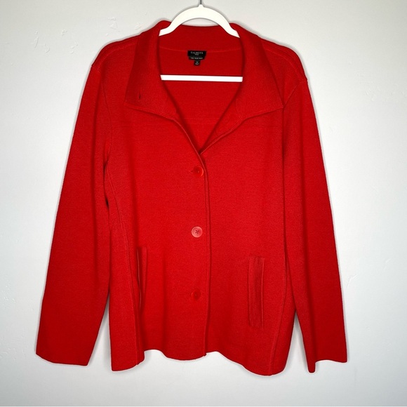 Talbots Red Women's Sweater - Picture 1 of 8